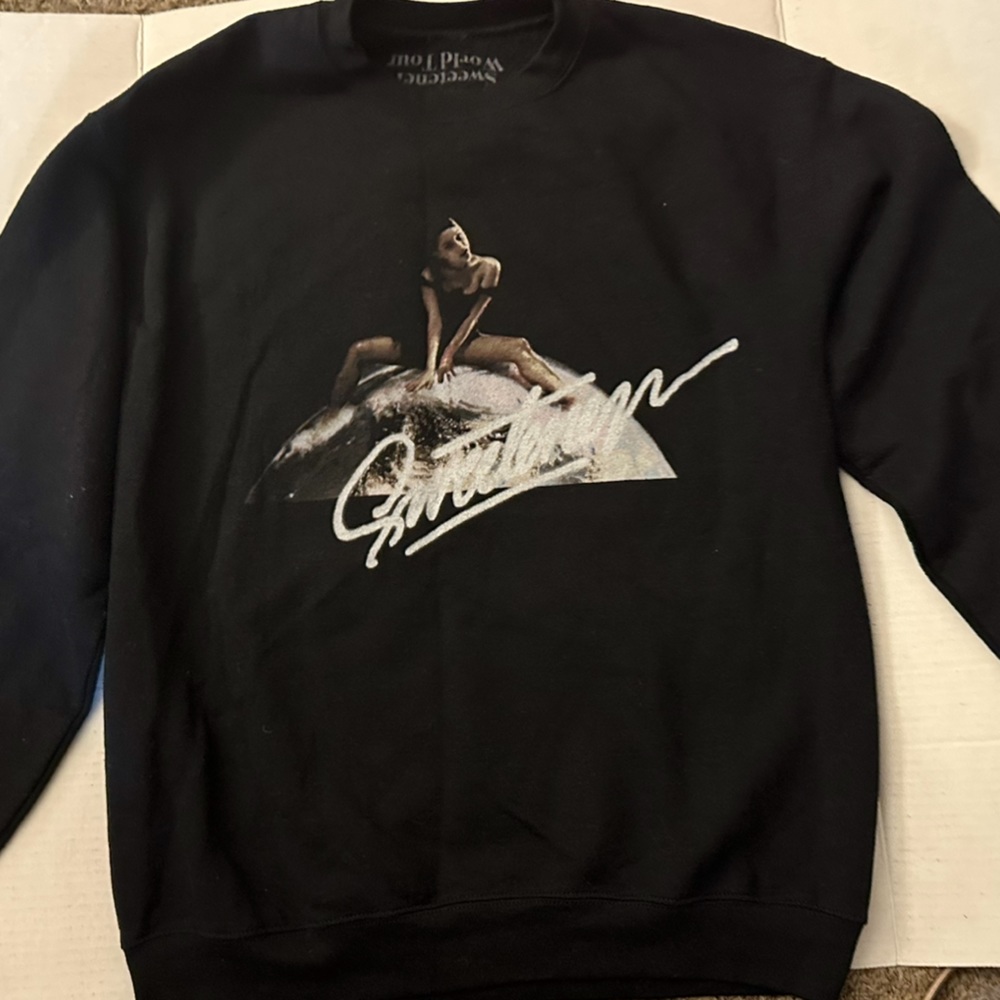 Ariana Grande Official Sweetner Tour Exclusive God Is A Woman Crewneck